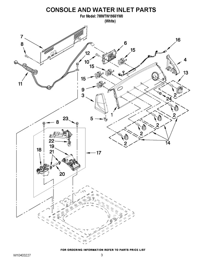 Diagram for 7MWTW1955YW0
