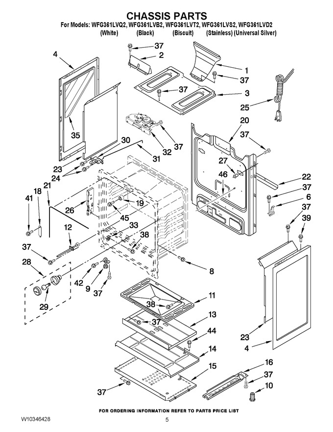 Diagram for WFG361LVT2