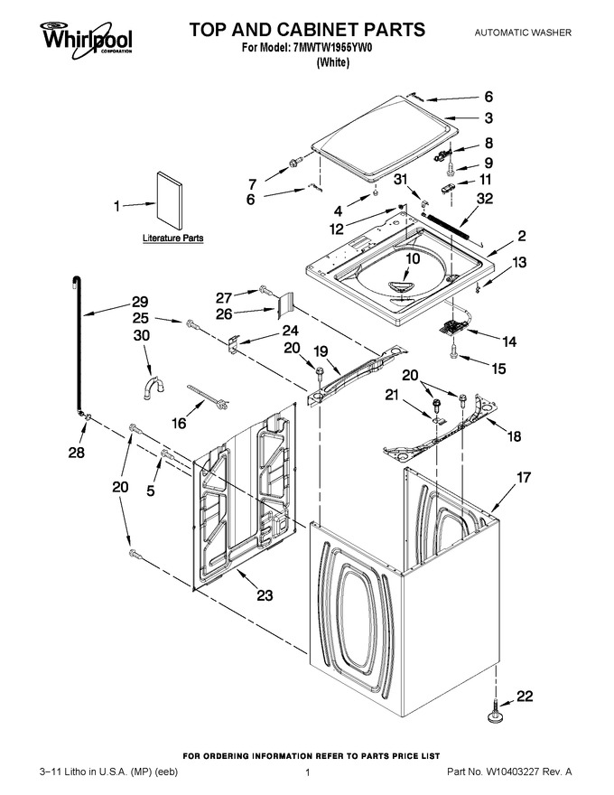 Diagram for 7MWTW1955YW0