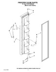 Diagram for 06 - Freezer Door Parts