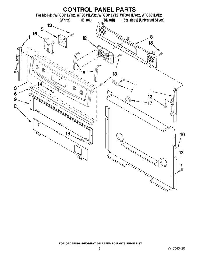 Diagram for WFG361LVT2