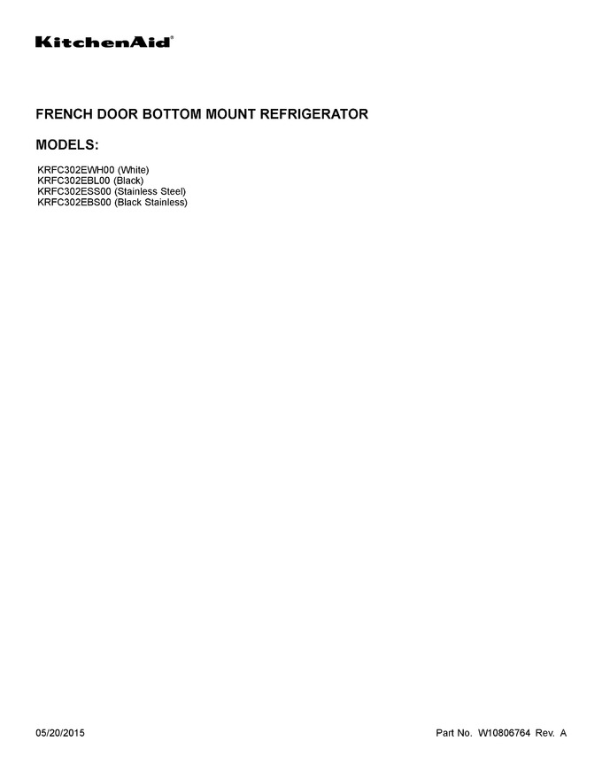 Diagram for KRFC302ESS00