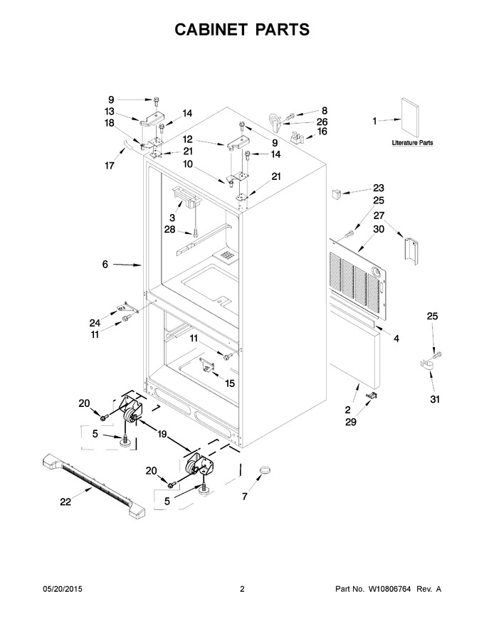 Diagram for KRFC302ESS00
