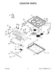 Diagram for 02 - Cooktop Parts