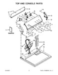 Diagram for 02 - Top And Console Parts