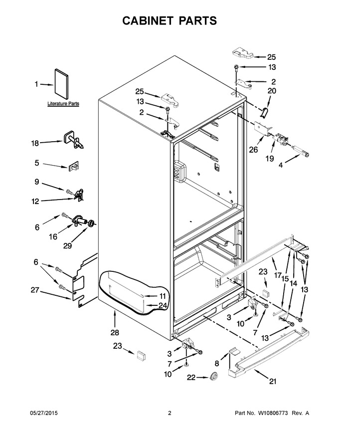 Diagram for KRFF300EBL00