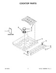 Diagram for 02 - Cooktop Parts