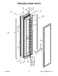 Diagram for 09 - Freezer Door Parts