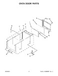 Diagram for 04 - Oven Door Parts