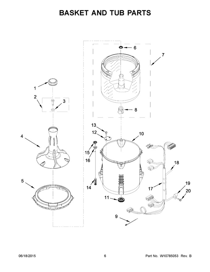 Diagram for CAW8350EW0