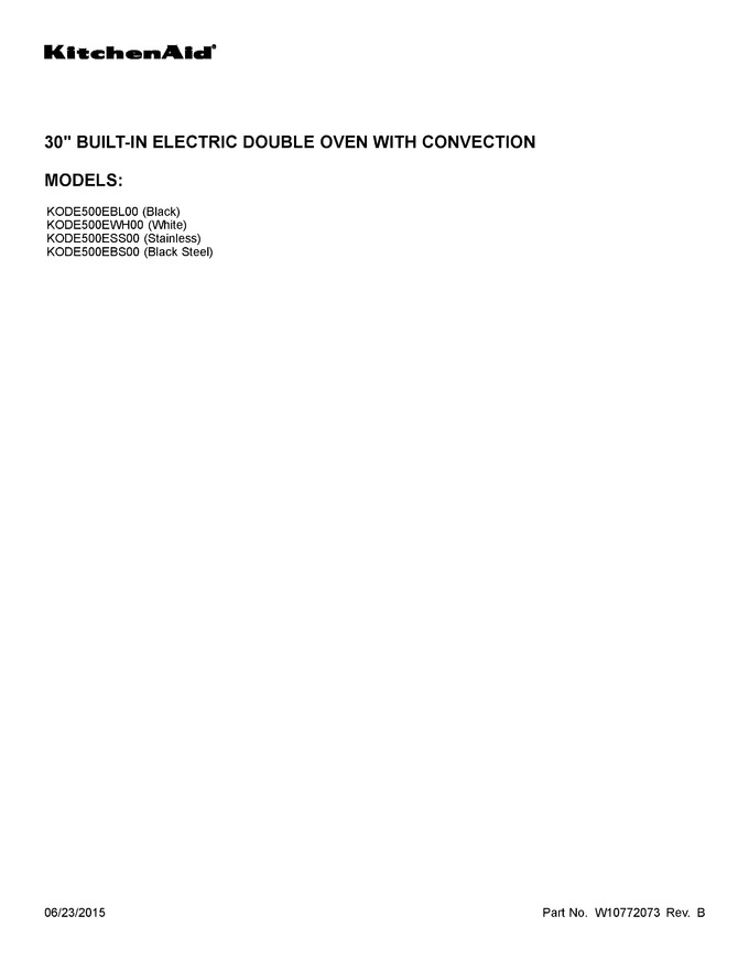 Diagram for KODE500EBS00
