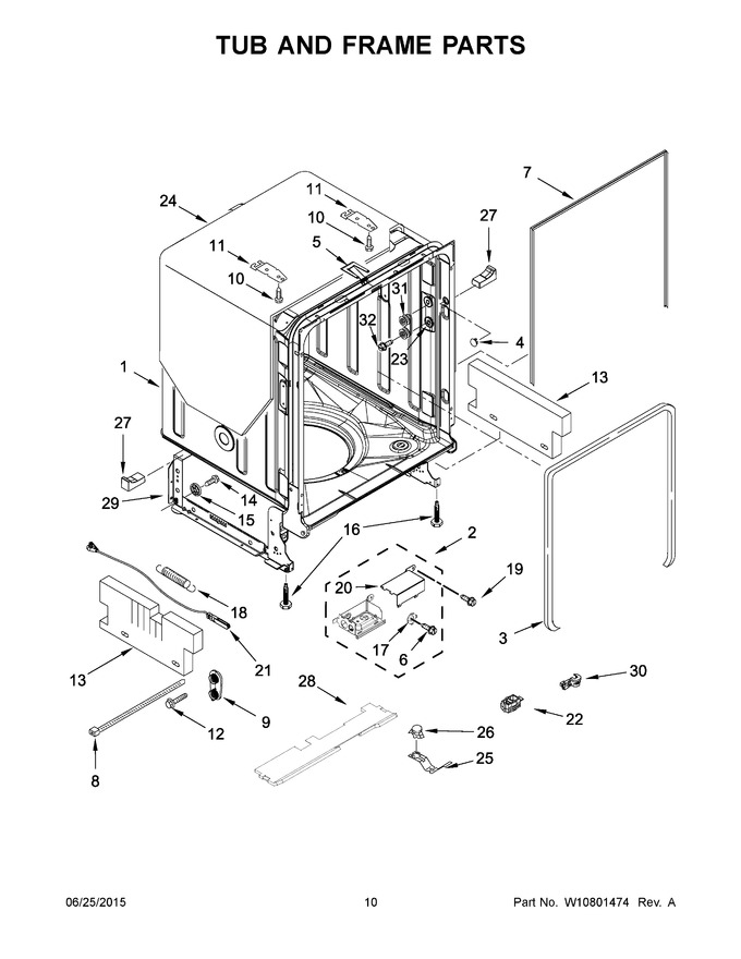 Diagram for KDFE454CSS3