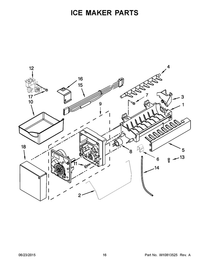 Diagram for WRF540CWBW01