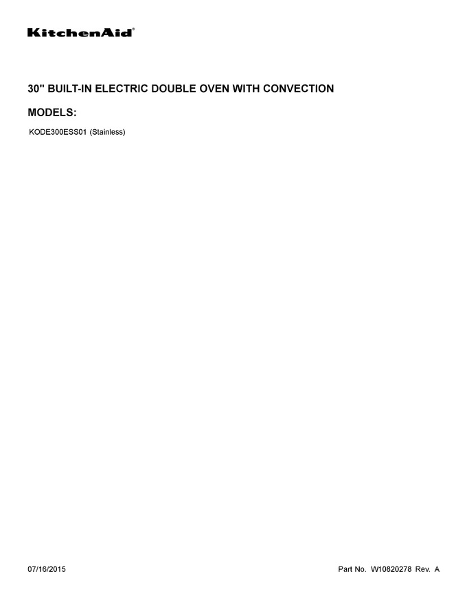 Diagram for KODE300ESS01