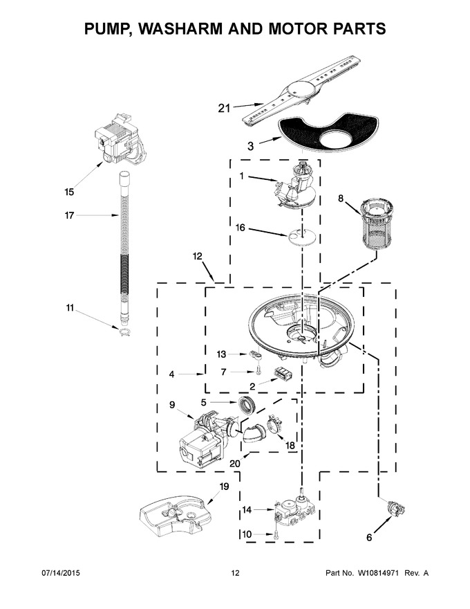 Diagram for WDF760SADW2