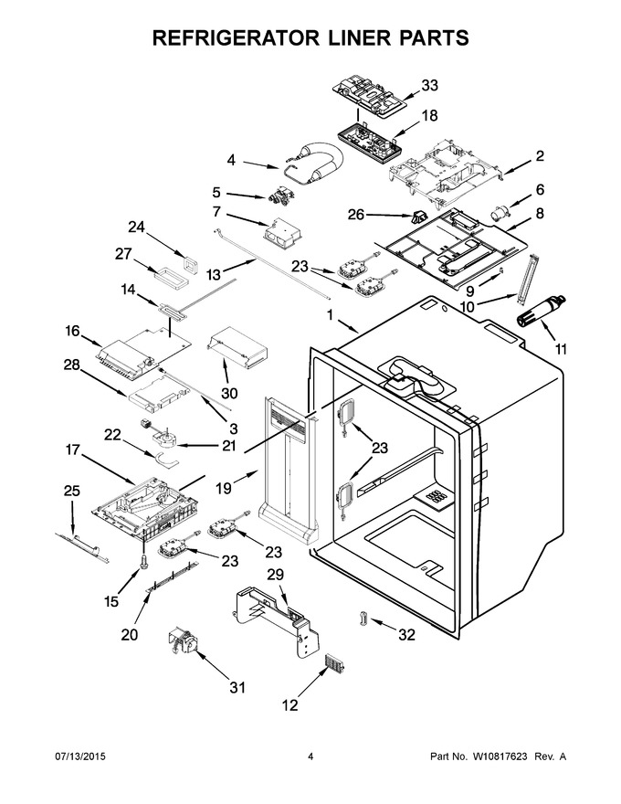 Diagram for WRF736SDAB13