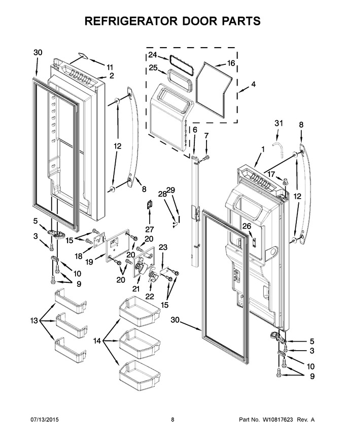 Diagram for WRF736SDAB13