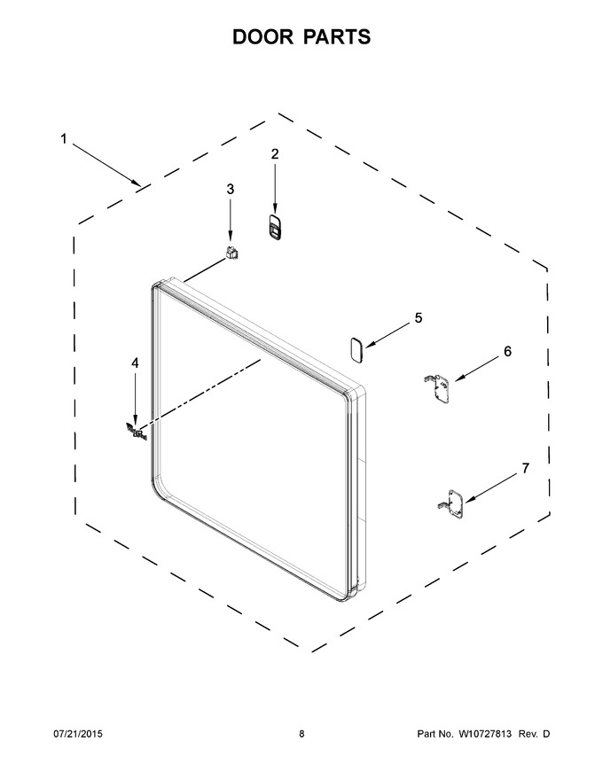 Diagram for WGD8500DW0