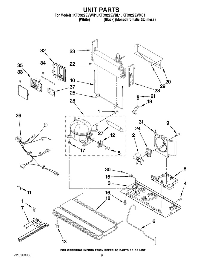 Diagram for KFCS22EVWH1