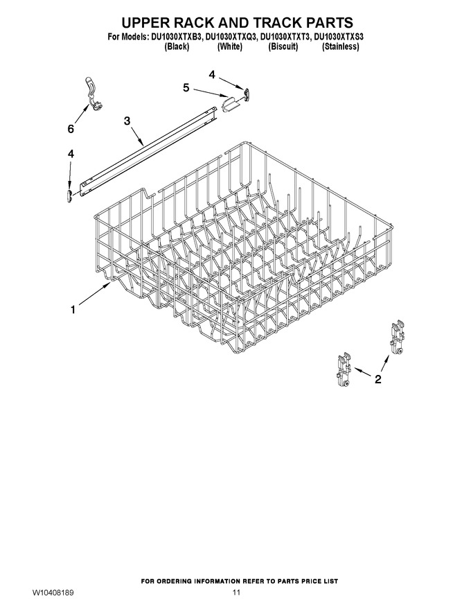 Diagram for DU1030XTXB3