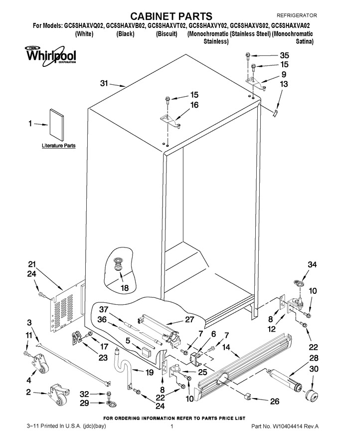 Diagram for GC5SHAXVT02