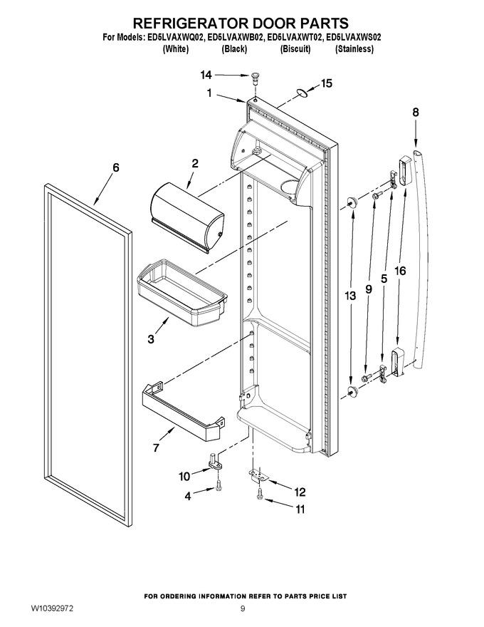 Diagram for ED5LVAXWQ02