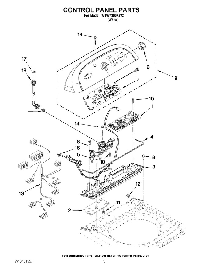 Diagram for WTW7300XW2