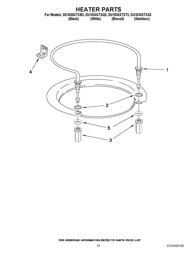 Diagram for DU1030XTXB3
