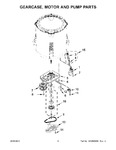 Diagram for 05 - Gearcase, Motor And Pump Parts