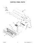 Diagram for 02 - Control Panel Parts