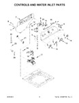 Diagram for 03 - Controls And Water Inlet Parts