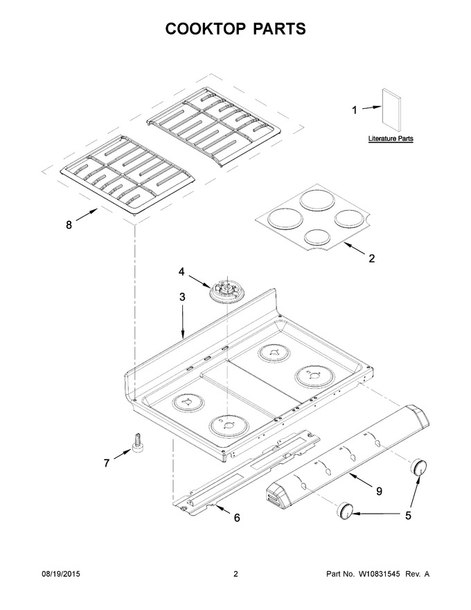Diagram for WGG555S0BW04