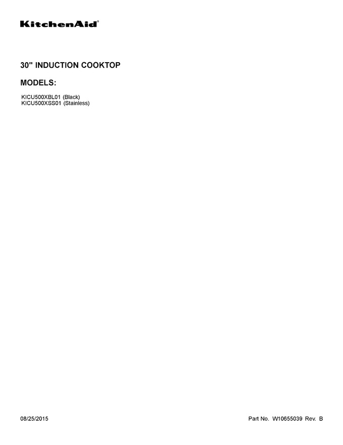 Diagram for KICU500XSS01