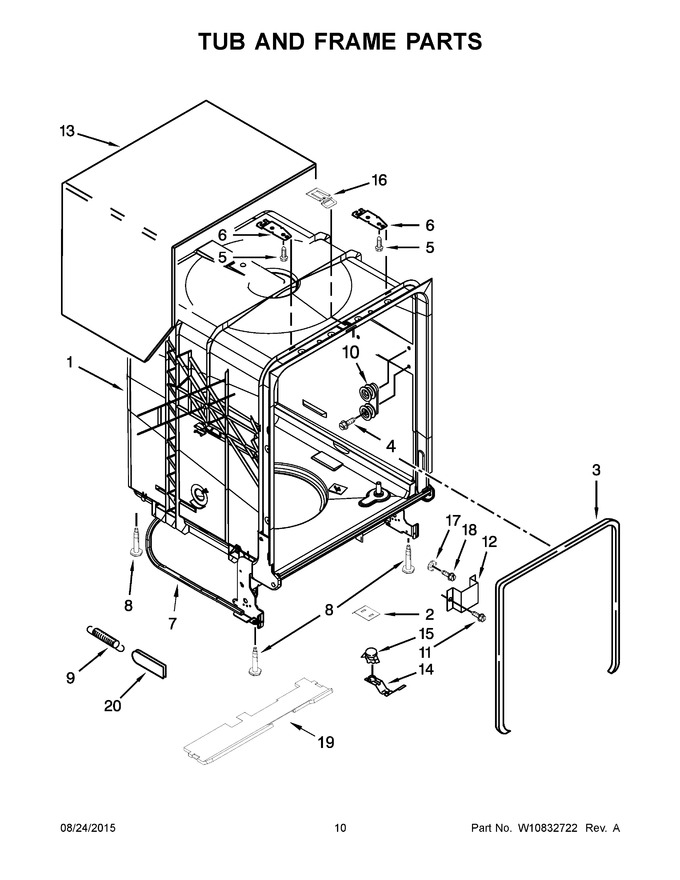 Diagram for WDT720PADM2