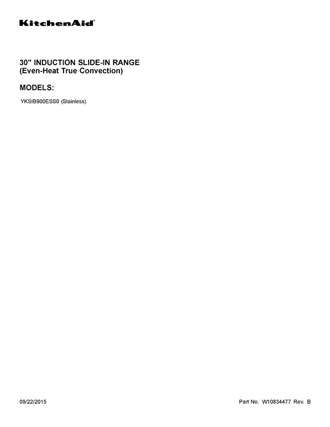 Diagram for YKSIB900ESS0