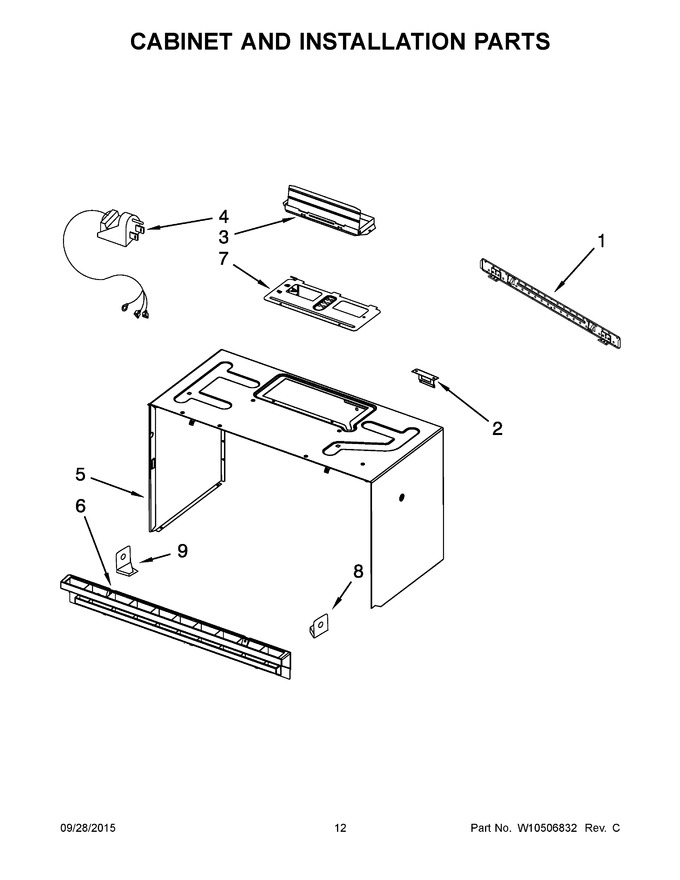 Diagram for WMH2175XVT5
