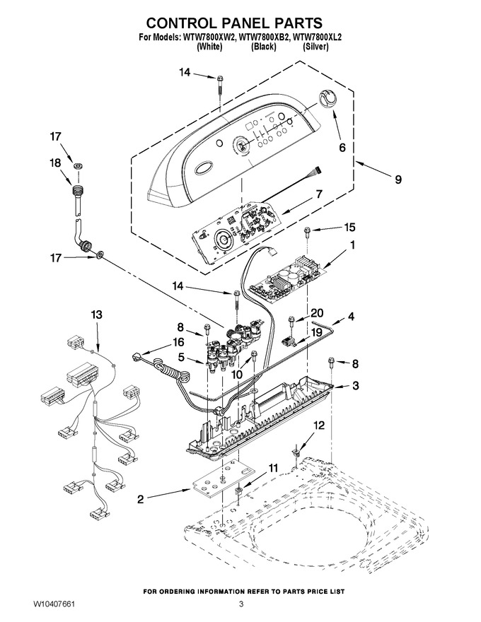 Diagram for WTW7800XW2