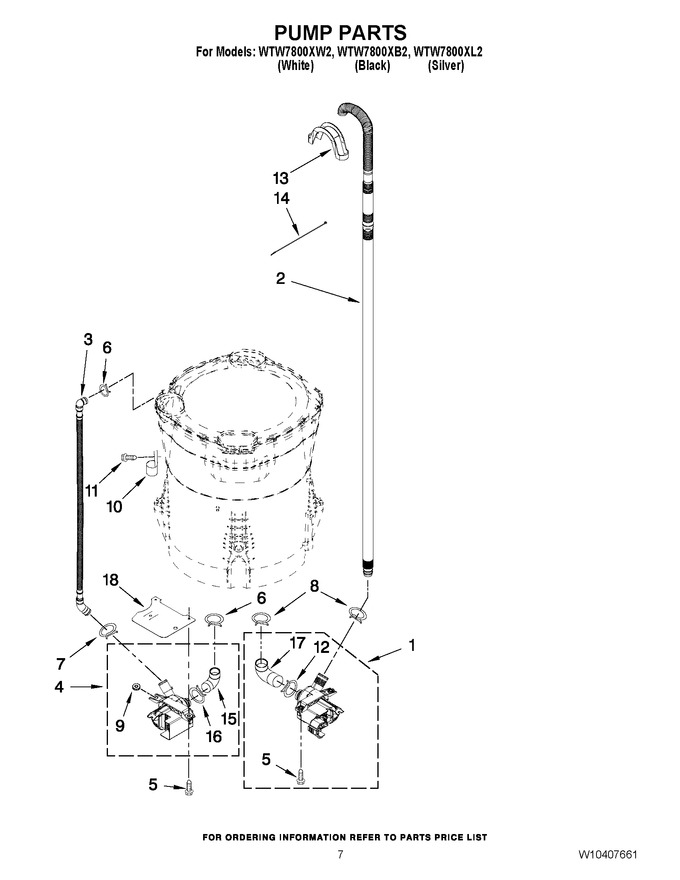 Diagram for WTW7800XW2