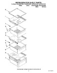 Diagram for 03 - Refrigerator Shelf Parts