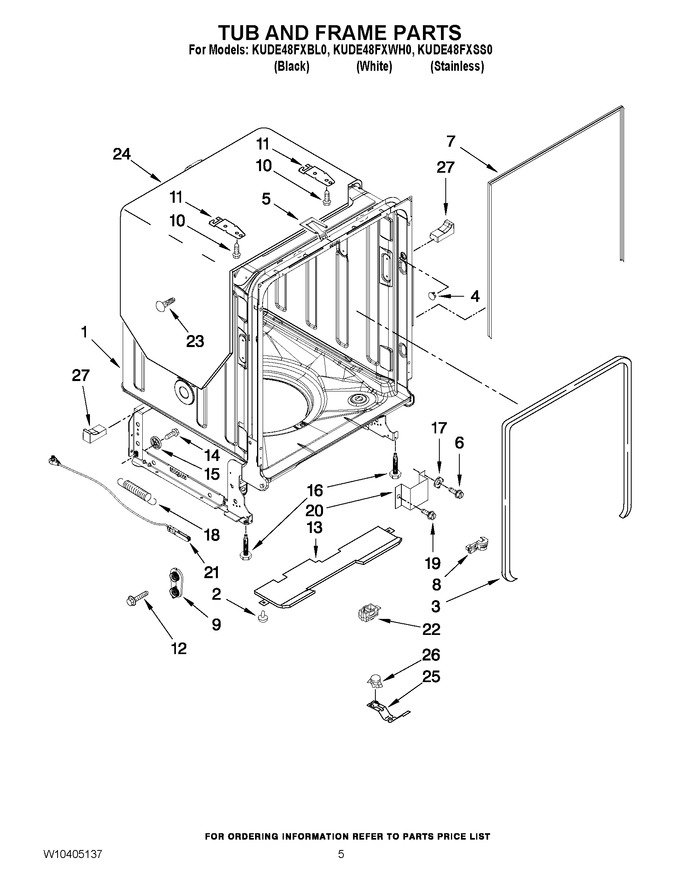 Diagram for KUDE48FXBL0
