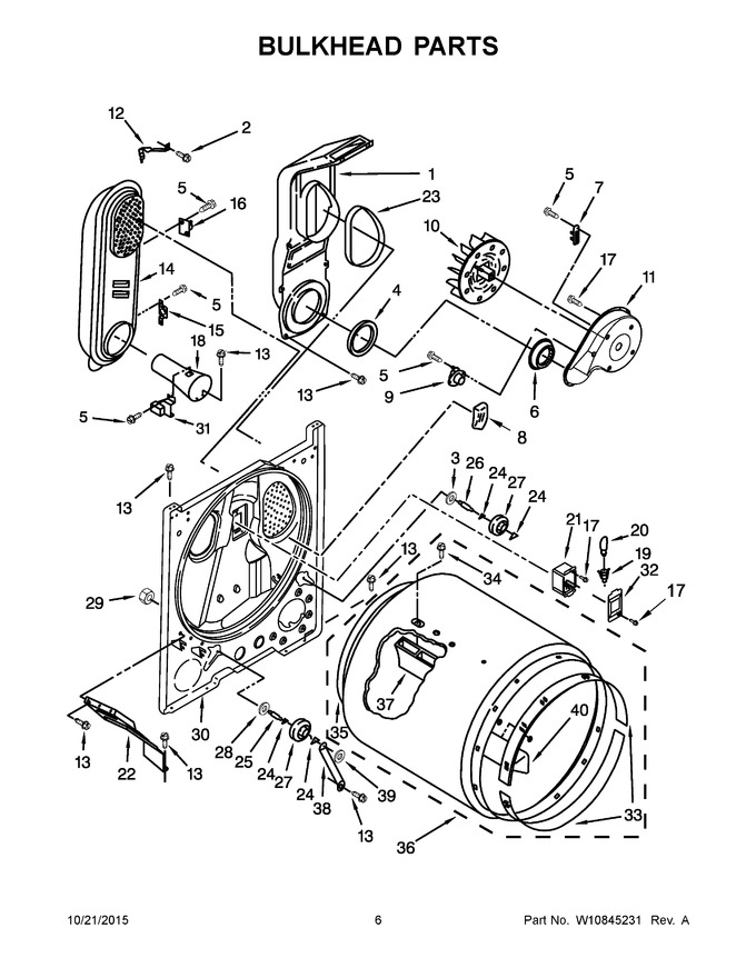 Diagram for WGD7000DW0
