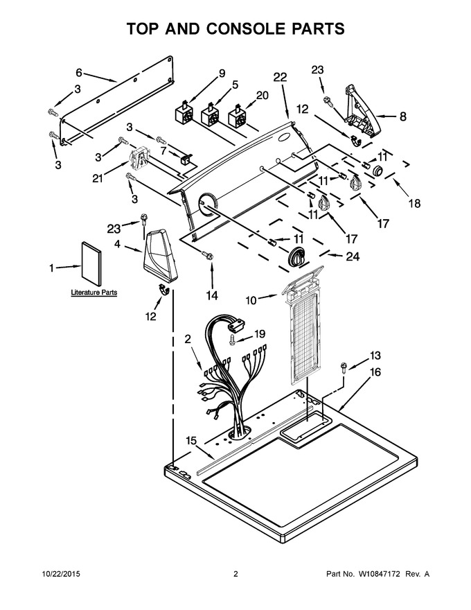 Diagram for 3DWED4900YW2