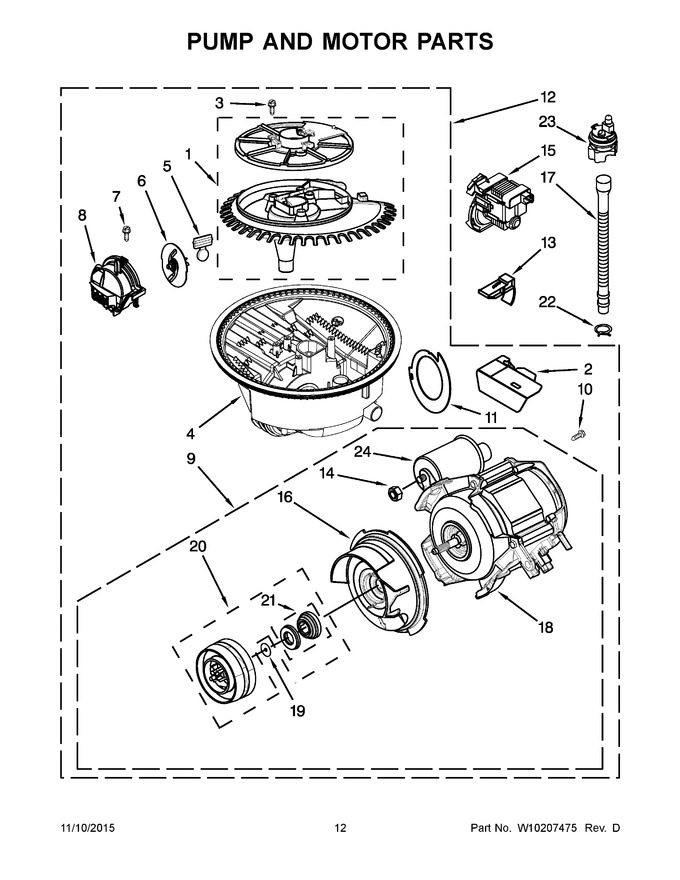 Diagram for GU2475XTVY0