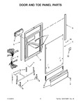 Diagram for 04 - Door And Toe Panel Parts