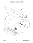 Diagram for 02 - Control Panel Parts