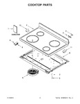 Diagram for 02 - Cooktop Parts