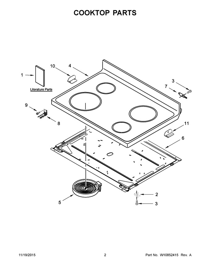 Diagram for IES350XW3
