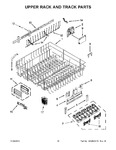 Diagram for 10 - Upper Rack And Track Parts