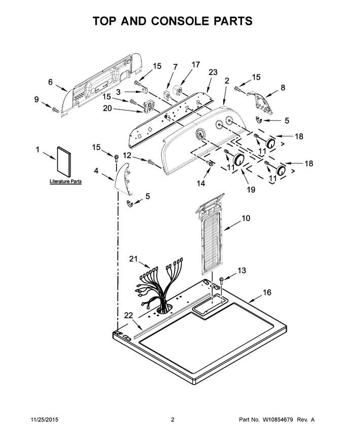 Diagram for WGD4985EW0