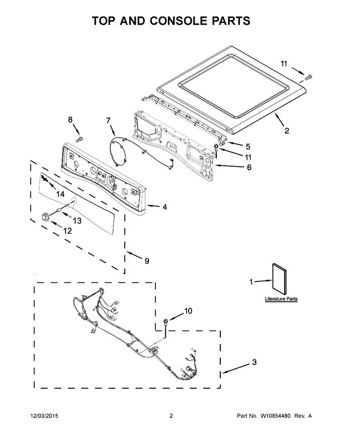 Diagram for WGD87HEDW1